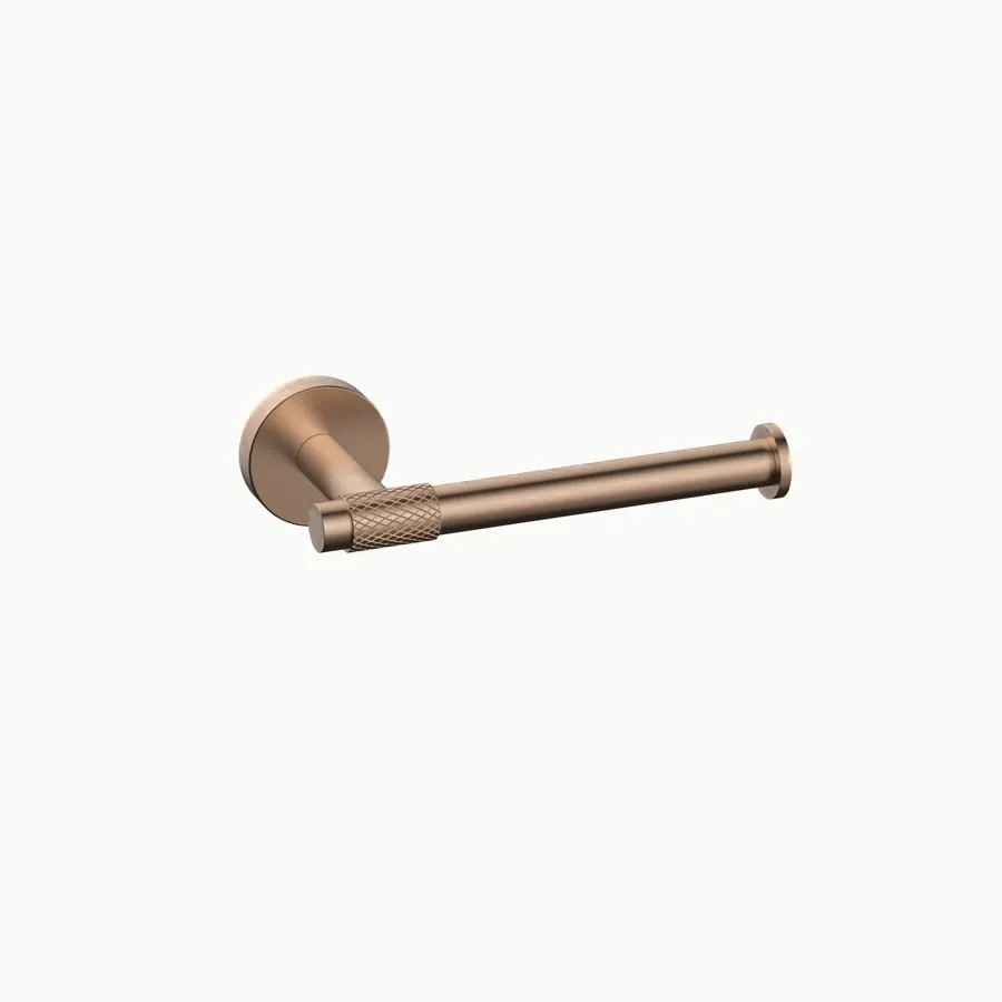 Paper holder, brushed rose gold