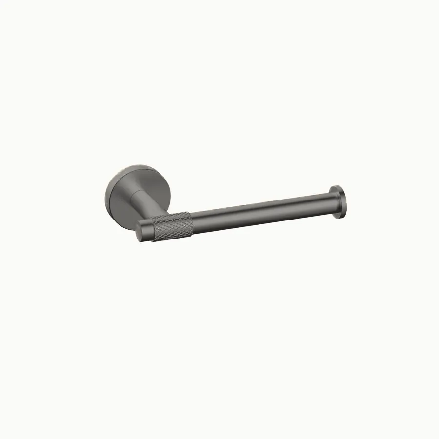 Paper holder, brushed gun metal